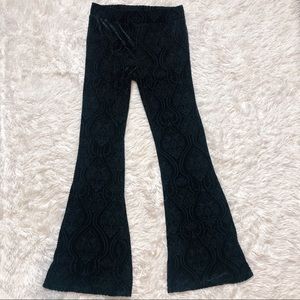 Forever 21 Pants - Forever 21 black velvet flare pants medium Forever 21 Pants - Forever 21 black velvet flare pants medium